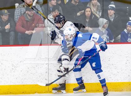 Thumbnail 2 in Stoneham vs Winthrop (MIAA Division 2 North 1st Round) photogallery.