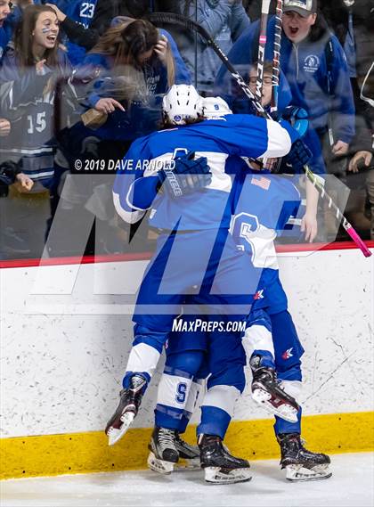 Thumbnail 2 in Stoneham vs Winthrop (MIAA Division 2 North 1st Round) photogallery.