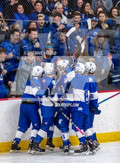 Thumbnail 2 in Stoneham vs Winthrop (MIAA Division 2 North 1st Round) photogallery.