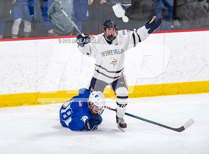 Thumbnail 2 in Stoneham vs Winthrop (MIAA Division 2 North 1st Round) photogallery.