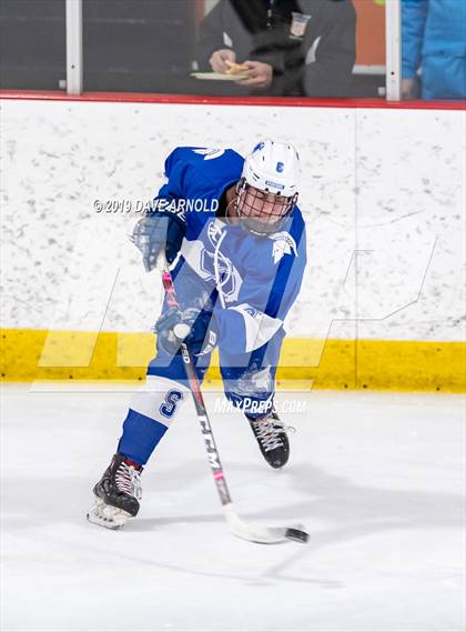 Thumbnail 3 in Stoneham vs Winthrop (MIAA Division 2 North 1st Round) photogallery.