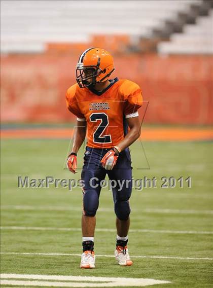 Thumbnail 2 in Liverpool vs. St. Francis Prep (Syracuse Kickoff Classic) photogallery.