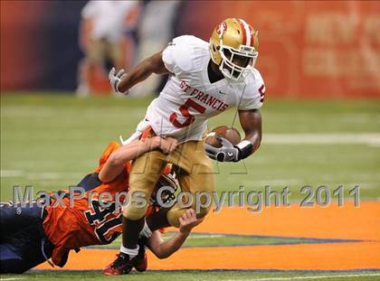 Thumbnail 2 in Liverpool vs. St. Francis Prep (Syracuse Kickoff Classic) photogallery.