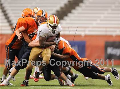 Thumbnail 2 in Liverpool vs. St. Francis Prep (Syracuse Kickoff Classic) photogallery.