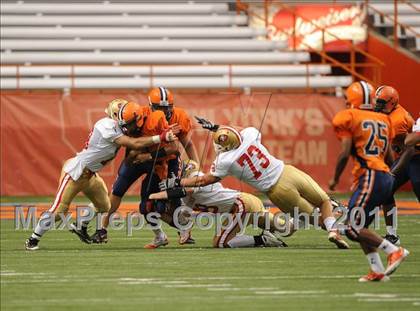 Thumbnail 2 in Liverpool vs. St. Francis Prep (Syracuse Kickoff Classic) photogallery.