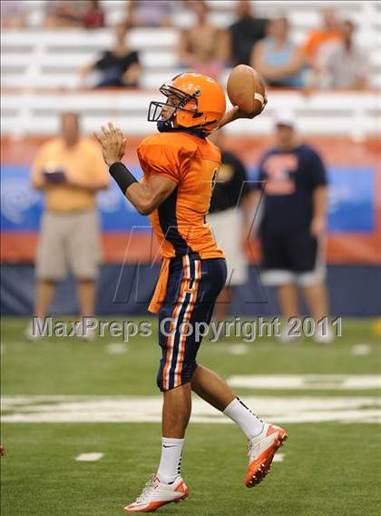 Thumbnail 2 in Liverpool vs. St. Francis Prep (Syracuse Kickoff Classic) photogallery.
