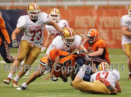 Thumbnail 1 in Liverpool vs. St. Francis Prep (Syracuse Kickoff Classic) photogallery.