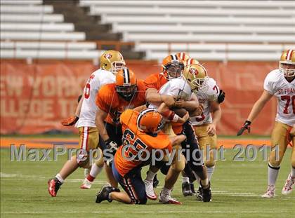 Thumbnail 1 in Liverpool vs. St. Francis Prep (Syracuse Kickoff Classic) photogallery.