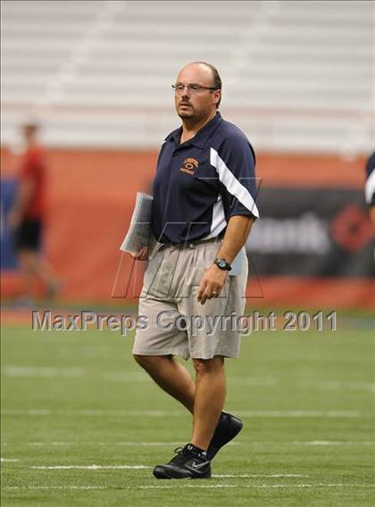 Thumbnail 2 in Liverpool vs. St. Francis Prep (Syracuse Kickoff Classic) photogallery.