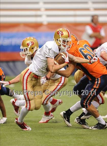 Thumbnail 1 in Liverpool vs. St. Francis Prep (Syracuse Kickoff Classic) photogallery.