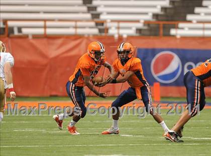Thumbnail 3 in Liverpool vs. St. Francis Prep (Syracuse Kickoff Classic) photogallery.