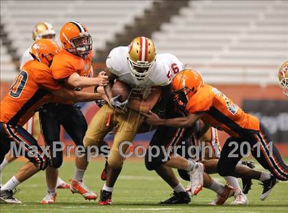 Thumbnail 1 in Liverpool vs. St. Francis Prep (Syracuse Kickoff Classic) photogallery.