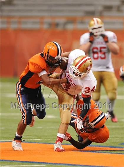 Thumbnail 3 in Liverpool vs. St. Francis Prep (Syracuse Kickoff Classic) photogallery.