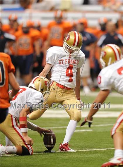 Thumbnail 1 in Liverpool vs. St. Francis Prep (Syracuse Kickoff Classic) photogallery.