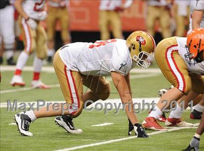 Thumbnail 3 in Liverpool vs. St. Francis Prep (Syracuse Kickoff Classic) photogallery.