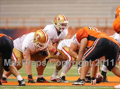 Thumbnail 3 in Liverpool vs. St. Francis Prep (Syracuse Kickoff Classic) photogallery.