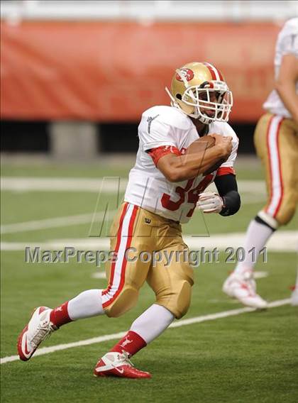 Thumbnail 3 in Liverpool vs. St. Francis Prep (Syracuse Kickoff Classic) photogallery.