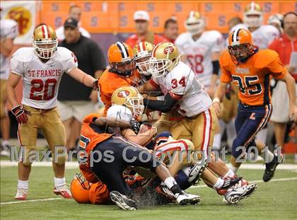 Thumbnail 1 in Liverpool vs. St. Francis Prep (Syracuse Kickoff Classic) photogallery.