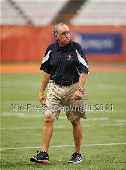 Thumbnail 1 in Liverpool vs. St. Francis Prep (Syracuse Kickoff Classic) photogallery.