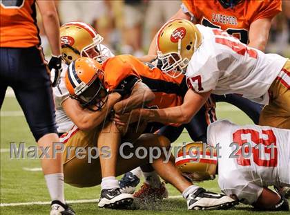 Thumbnail 3 in Liverpool vs. St. Francis Prep (Syracuse Kickoff Classic) photogallery.