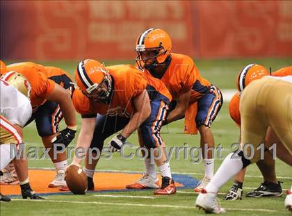 Thumbnail 1 in Liverpool vs. St. Francis Prep (Syracuse Kickoff Classic) photogallery.
