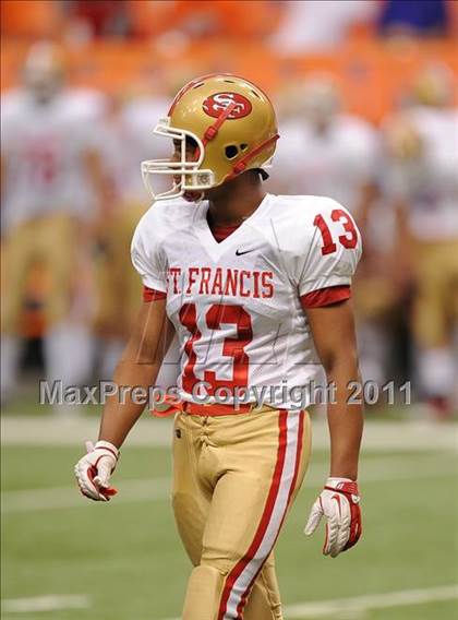 Thumbnail 3 in Liverpool vs. St. Francis Prep (Syracuse Kickoff Classic) photogallery.