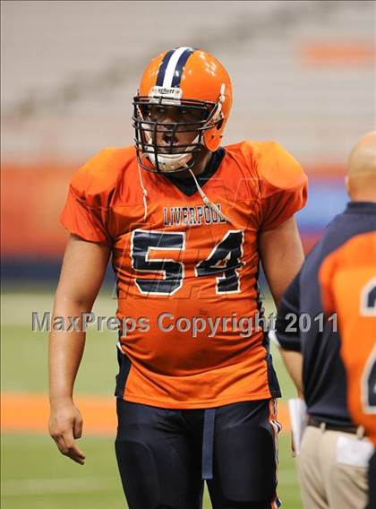 Thumbnail 2 in Liverpool vs. St. Francis Prep (Syracuse Kickoff Classic) photogallery.