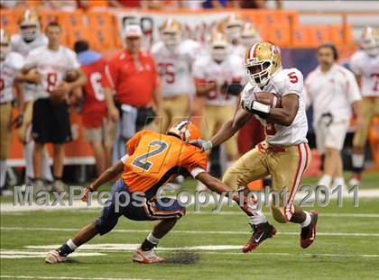 Thumbnail 3 in Liverpool vs. St. Francis Prep (Syracuse Kickoff Classic) photogallery.