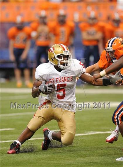 Thumbnail 3 in Liverpool vs. St. Francis Prep (Syracuse Kickoff Classic) photogallery.