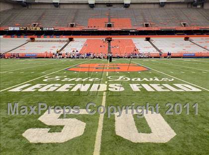 Thumbnail 1 in Liverpool vs. St. Francis Prep (Syracuse Kickoff Classic) photogallery.