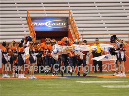 Thumbnail 2 in Liverpool vs. St. Francis Prep (Syracuse Kickoff Classic) photogallery.