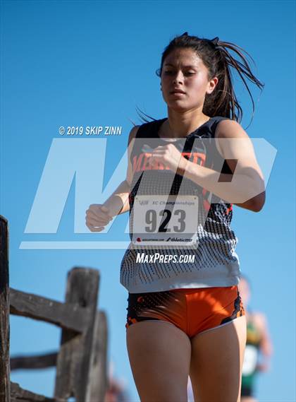 Thumbnail 3 in CIF Sac-Joaquin Section Cross Country Championships (D3 Girls) photogallery.