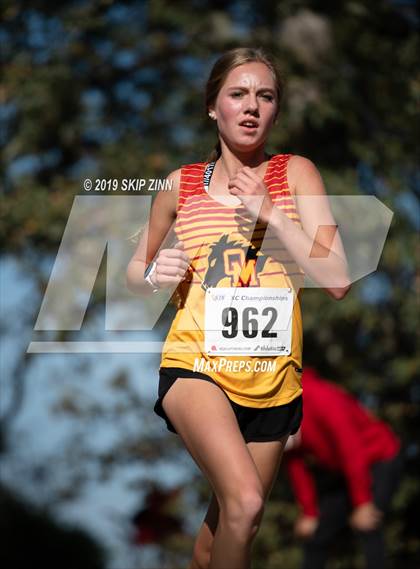 Thumbnail 2 in CIF Sac-Joaquin Section Cross Country Championships (D3 Girls) photogallery.