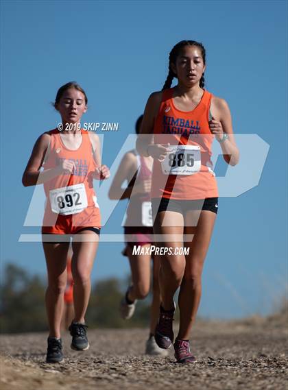 Thumbnail 3 in CIF Sac-Joaquin Section Cross Country Championships (D3 Girls) photogallery.