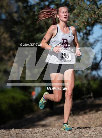 Thumbnail 2 in CIF Sac-Joaquin Section Cross Country Championships (D3 Girls) photogallery.