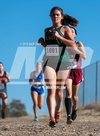 Thumbnail 1 in CIF Sac-Joaquin Section Cross Country Championships (D3 Girls) photogallery.