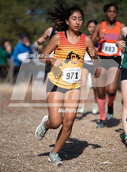 Thumbnail 3 in CIF Sac-Joaquin Section Cross Country Championships (D3 Girls) photogallery.