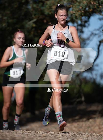 Thumbnail 1 in CIF Sac-Joaquin Section Cross Country Championships (D3 Girls) photogallery.