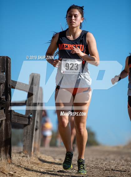 Thumbnail 2 in CIF Sac-Joaquin Section Cross Country Championships (D3 Girls) photogallery.