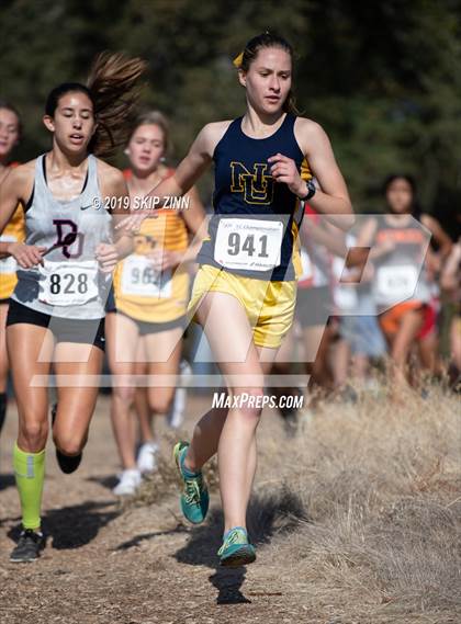 Thumbnail 3 in CIF Sac-Joaquin Section Cross Country Championships (D3 Girls) photogallery.