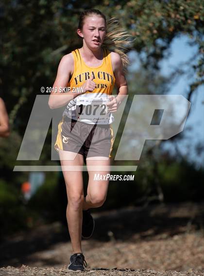 Thumbnail 3 in CIF Sac-Joaquin Section Cross Country Championships (D3 Girls) photogallery.
