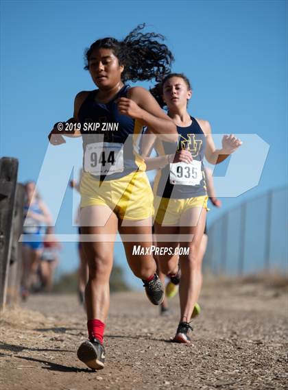 Thumbnail 1 in CIF Sac-Joaquin Section Cross Country Championships (D3 Girls) photogallery.