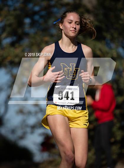 Thumbnail 1 in CIF Sac-Joaquin Section Cross Country Championships (D3 Girls) photogallery.