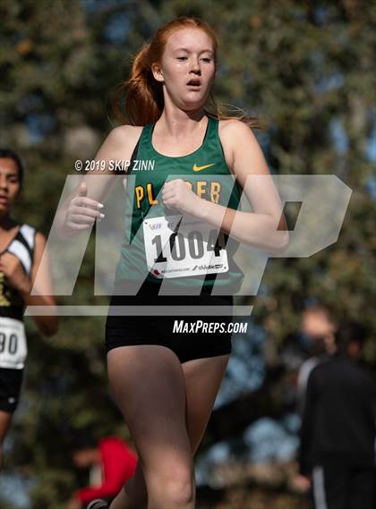 Thumbnail 2 in CIF Sac-Joaquin Section Cross Country Championships (D3 Girls) photogallery.