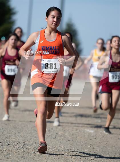 Thumbnail 3 in CIF Sac-Joaquin Section Cross Country Championships (D3 Girls) photogallery.
