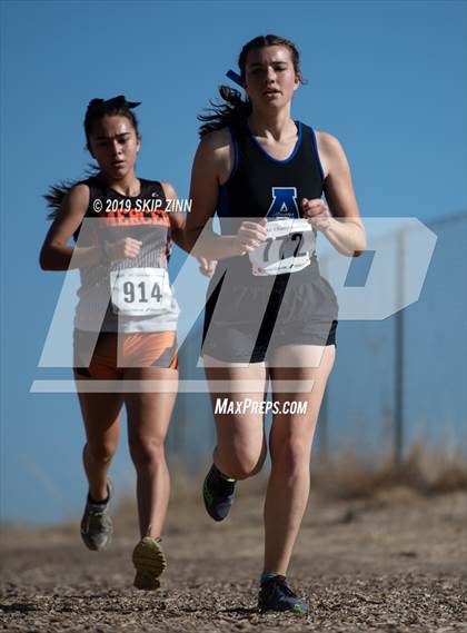 Thumbnail 3 in CIF Sac-Joaquin Section Cross Country Championships (D3 Girls) photogallery.