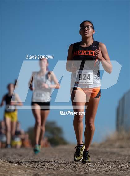 Thumbnail 1 in CIF Sac-Joaquin Section Cross Country Championships (D3 Girls) photogallery.