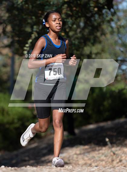 Thumbnail 3 in CIF Sac-Joaquin Section Cross Country Championships (D3 Girls) photogallery.