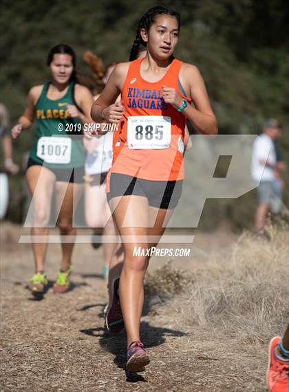 Thumbnail 1 in CIF Sac-Joaquin Section Cross Country Championships (D3 Girls) photogallery.