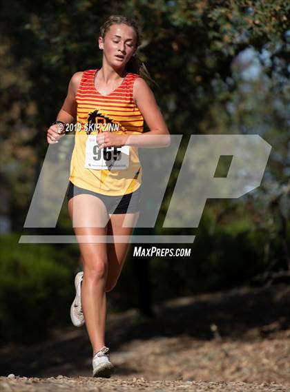 Thumbnail 3 in CIF Sac-Joaquin Section Cross Country Championships (D3 Girls) photogallery.